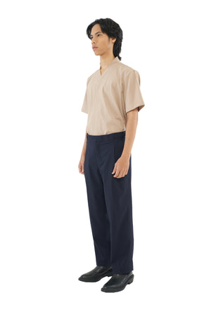 NAVY CLASSIC PANTS WITH SIDE ADJUSTER