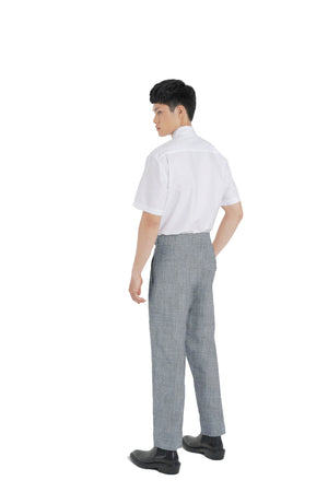 GREY GURKHA PANTS