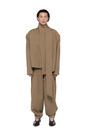 ETOUPE SCARF JACKET