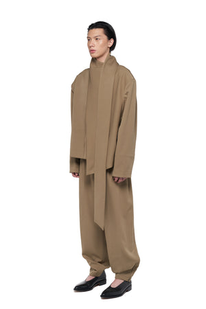 ETOUPE SCARF JACKET