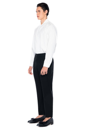 BLACK PANTS WITH SIDE ADJUSTER