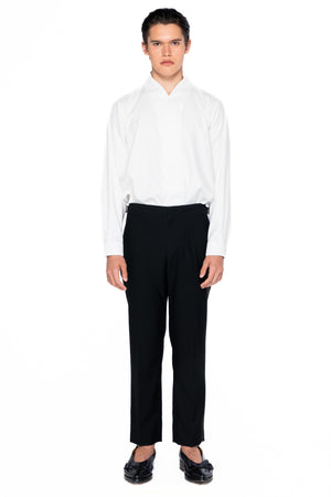 BLACK PANTS WITH SIDE ADJUSTER