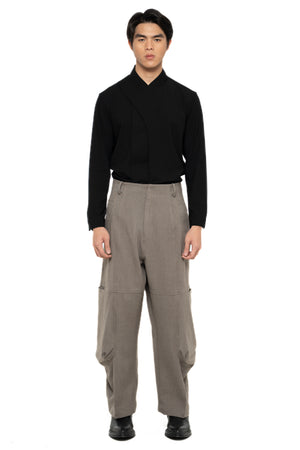 ETOUPE CARGO PANTS WITH 3D POCKET