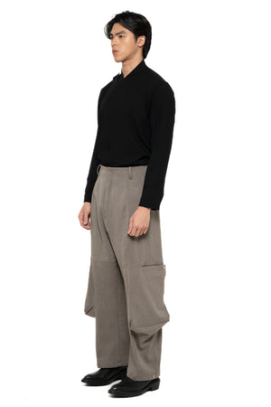 ETOUPE CARGO PANTS WITH 3D POCKET