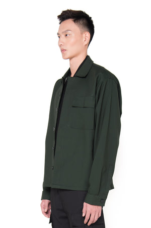 OVERSIZED GREEN OUTER