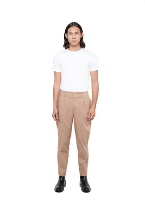 Beige Classic Pants