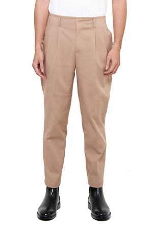 Beige Classic Pants