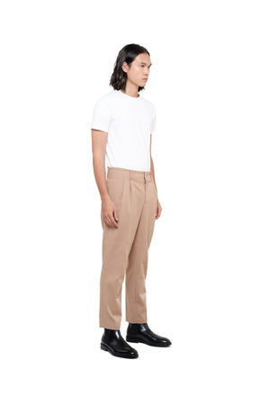 Beige Classic Pants