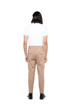 Beige Classic Pants