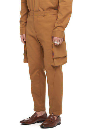 Camel Pants with pockets