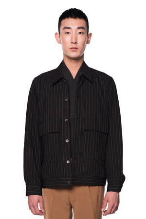 Black Stripped Jacket