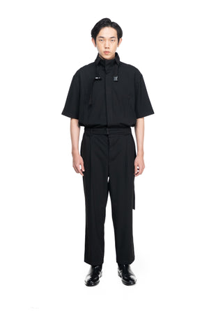 Black Loose Jumpsuit